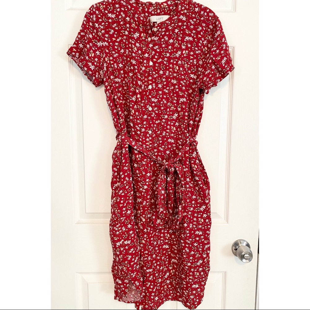 LOFT Maternity Dress Size 10 Petite